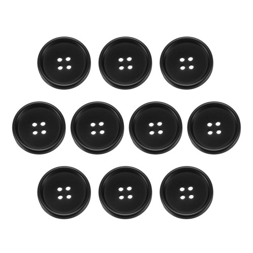 Pezzi bottoni cucito resina - 10,