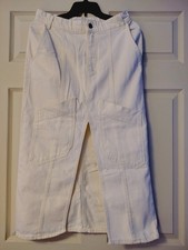 Zara bianco denim jeans spacco
