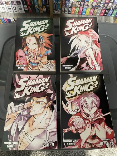 Shaman king manga - manga, in