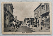 cartolina bari andria corso cavour viaggiata 1931 quartina imperiale formato pic
