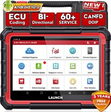 2025 LAUNCH X431 PRO ELITE PRO5 AUTO OBD2 dispositivo diagnostico TUTTO IL SISTEMA codifica ECU