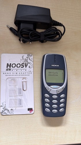 Nokia 3310 blu accu nuovo - blu,