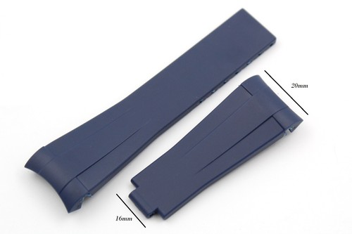 Watch band silicone - watch, blu