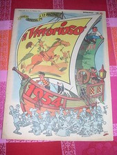 IL VITTORIOSO 1954 - ANNATA SEMICOMPLETA - ORIGINALE OTTIMA - JACOVITTI 