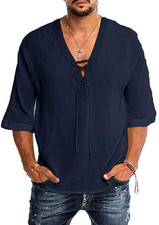 Camicia in Lino, Da Uomo, a