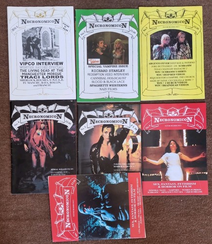 Necronomicon magazines issues - necronomicon,