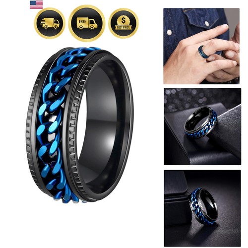 Anelli fidget uomo ansia - uomo,
