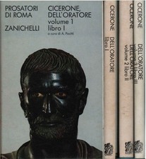 Dell'oratore (3 Volumi) -