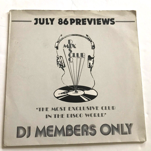 Dmc july previews disco - july, 86