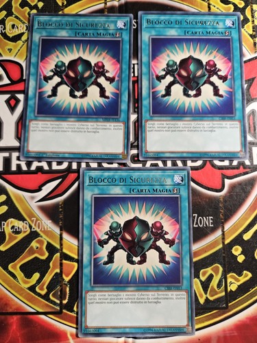 Yugioh blocco sicurezza - x3,