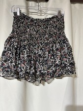 Zara minigonna floreale taglia media donna 