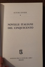 NOVELLE ITALIANE DEL