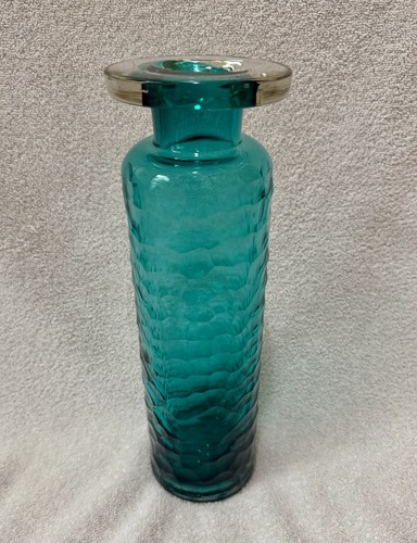 Vaso teal sfaccettato - teal,