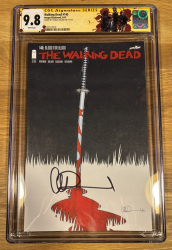 Walking dead 145 cgc - walking, 9.8
