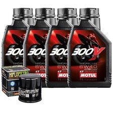 Tagliando Olio Motul 300V 5W40