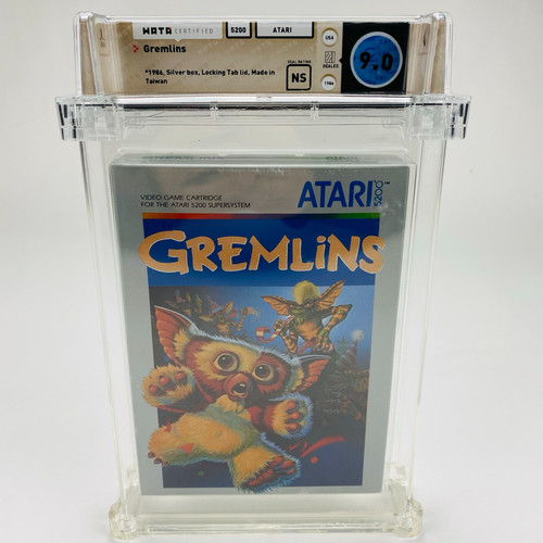 Gremlins atari 5200 silver - gremlins,