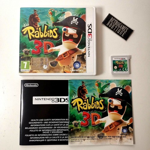 Rabbids nintendo 3ds pal - rabbids, 3d