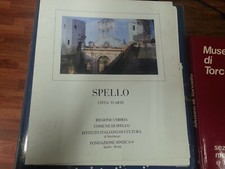 SPELLO CITTA' D'ARTE - FONDAZIONE SINISCA folder con fascicoli foto e altro