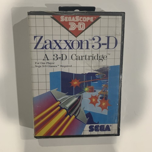 Zaxxon sega master system - 3-d,