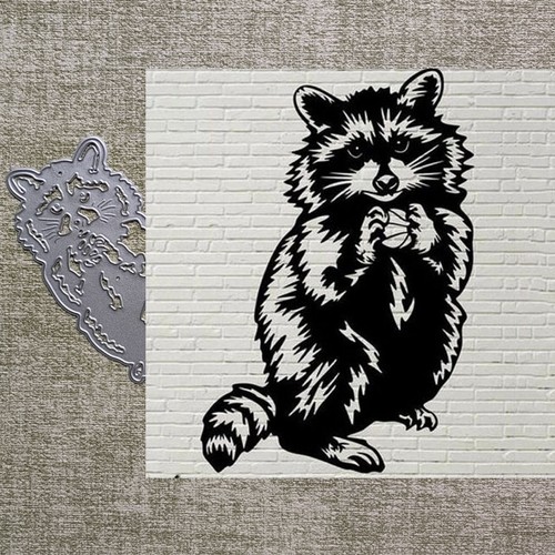 Lupo animale metallo - , fustelle