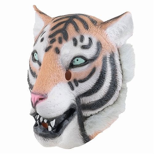 Maschera animale tigre - , lattice