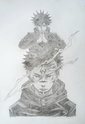 Jujutsu kaisen megumi sukuna - megumi,