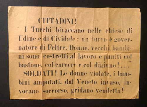 Manifesto prima guerra - manifesto,