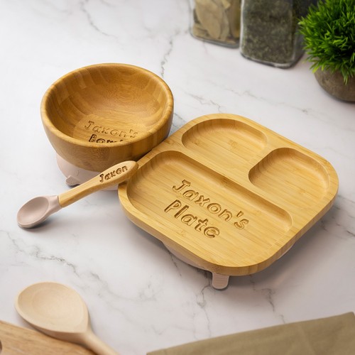 Set pranzo bambini - pranzo, bambù