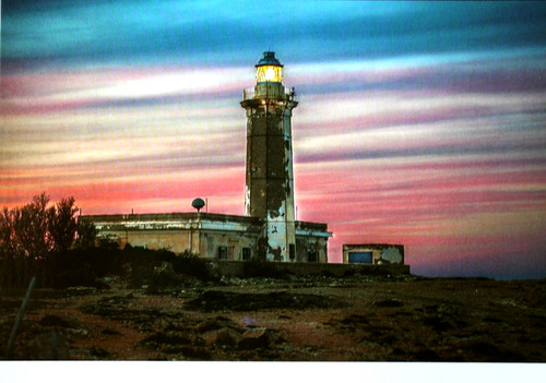 Cartolina lampedusa il faro - cartolina,