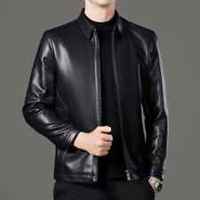Giubbotto pelle uomo vera
