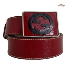Autentica cintura Gucci rossa