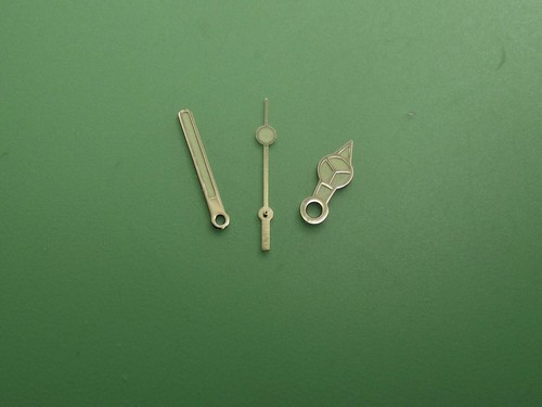 Lancette orologio argento