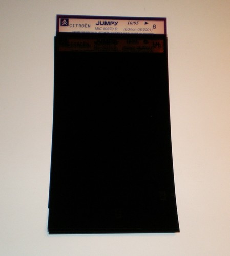 Microfiche catalogo ricambi - catalogo,