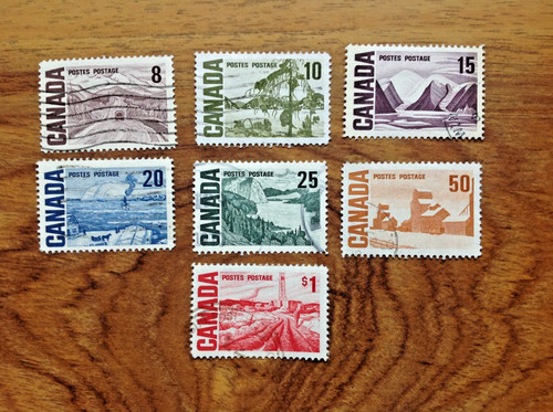 Francobolli canada 1967 - francobolli, 1967-73