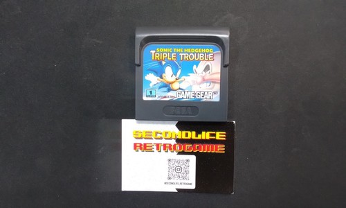Sega game gear sonic triple - sonic,
