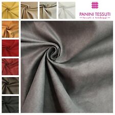 Tessuto NUBUCK effetto SCAMOSCIATO al METRO H 140 cm rivestimento cuscini divani