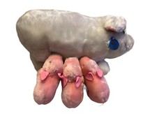 Vintage Dakin Mamma Pig & 3