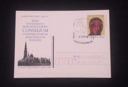1997 polonia cartolina - polonia,,