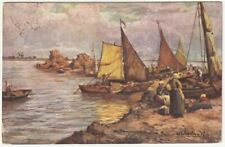 ILLUSTRATORE - ARTIST SIGNED - GHEDUZZI - VIAGG. -13769-