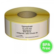 Thermoetiketten per Bizerba -