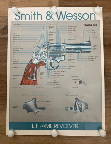 Poster vintage smith wesson - vintage,