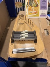 Vintage Easy Chord Autoharp di Oscar Schmidt colore legno naturale super pulito