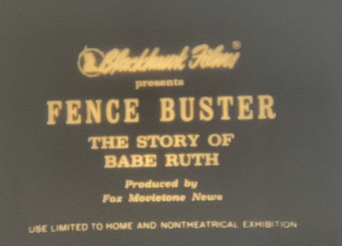 Fence buster - “fence, (1922)