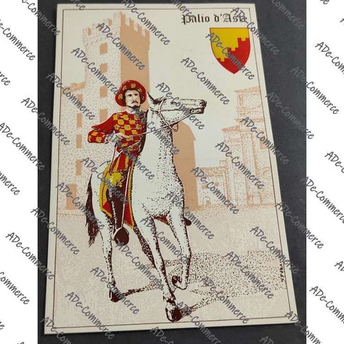Cartolina palio asti - cartolina,