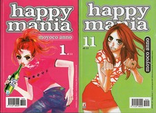 HAPPY MANIA 1-11 di Moyoco Anno,completa star comics 2006