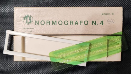 Normografo tecnostyl serie - normografo,