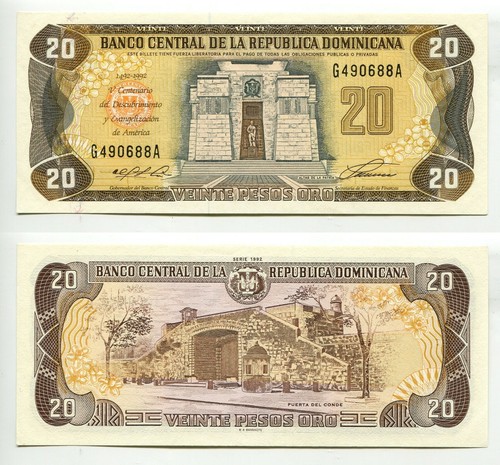 Pesos oro repubblica - 20,