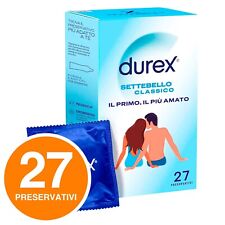 Durex Settebello Classico Preservativi Easy-On Profilattici Extra Lubrificati