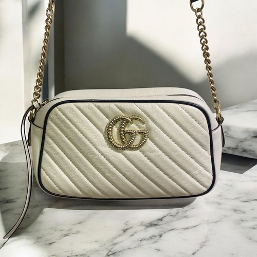 Borsa tracolla gucci gg - a,