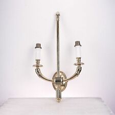 applique vintage in ottone stile candelabro